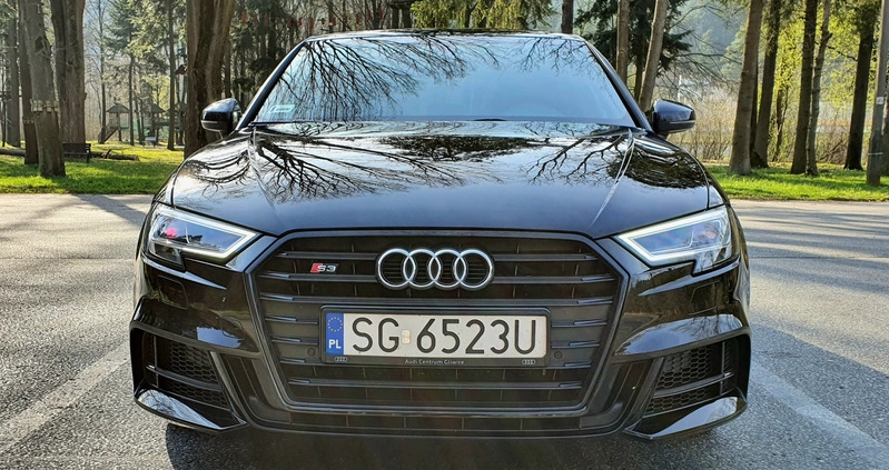 Audi S3 cena 155000 przebieg: 49200, rok produkcji 2018 z Myślenice małe 529
